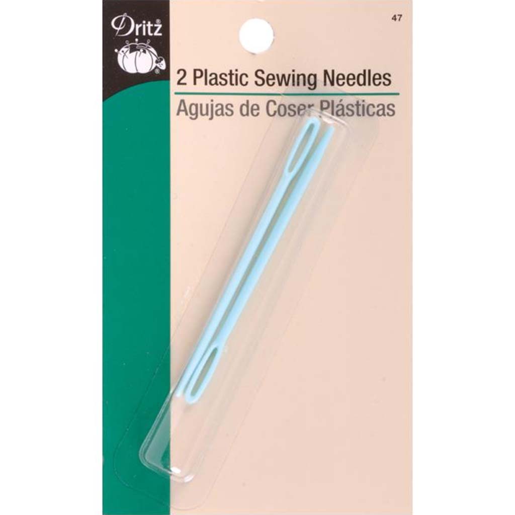 Dritz Plastic Sewing Needle 2ct