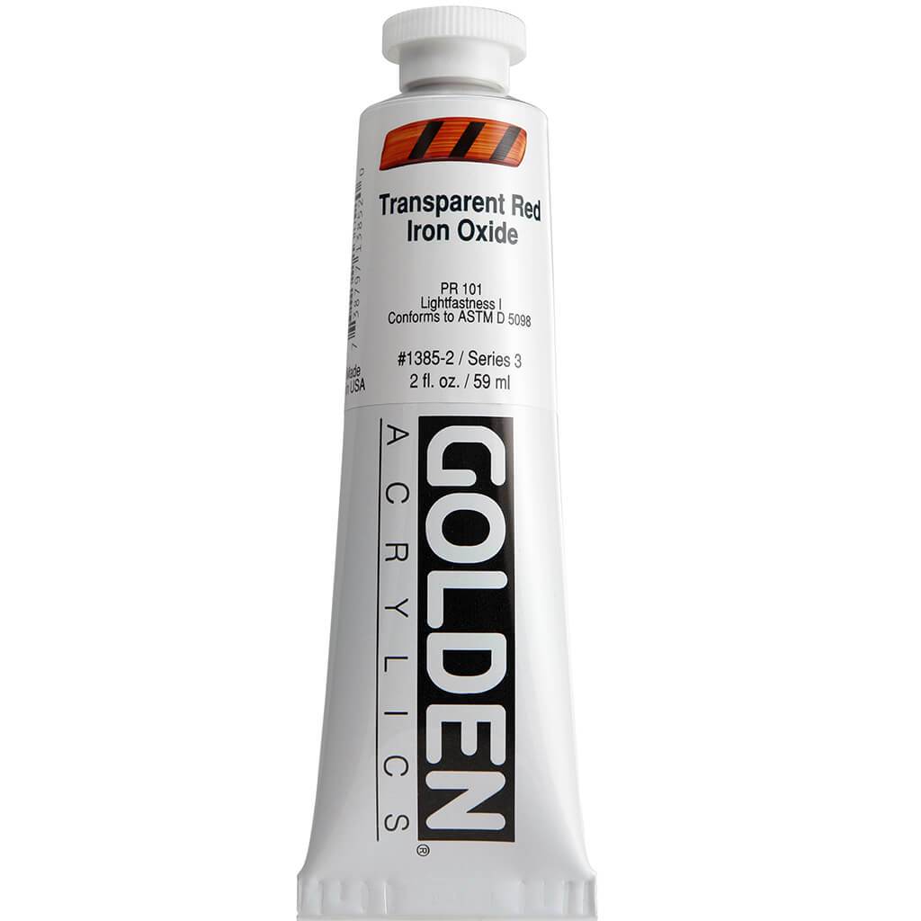 Golden Heavy Body Acrylic Transparent 2oz