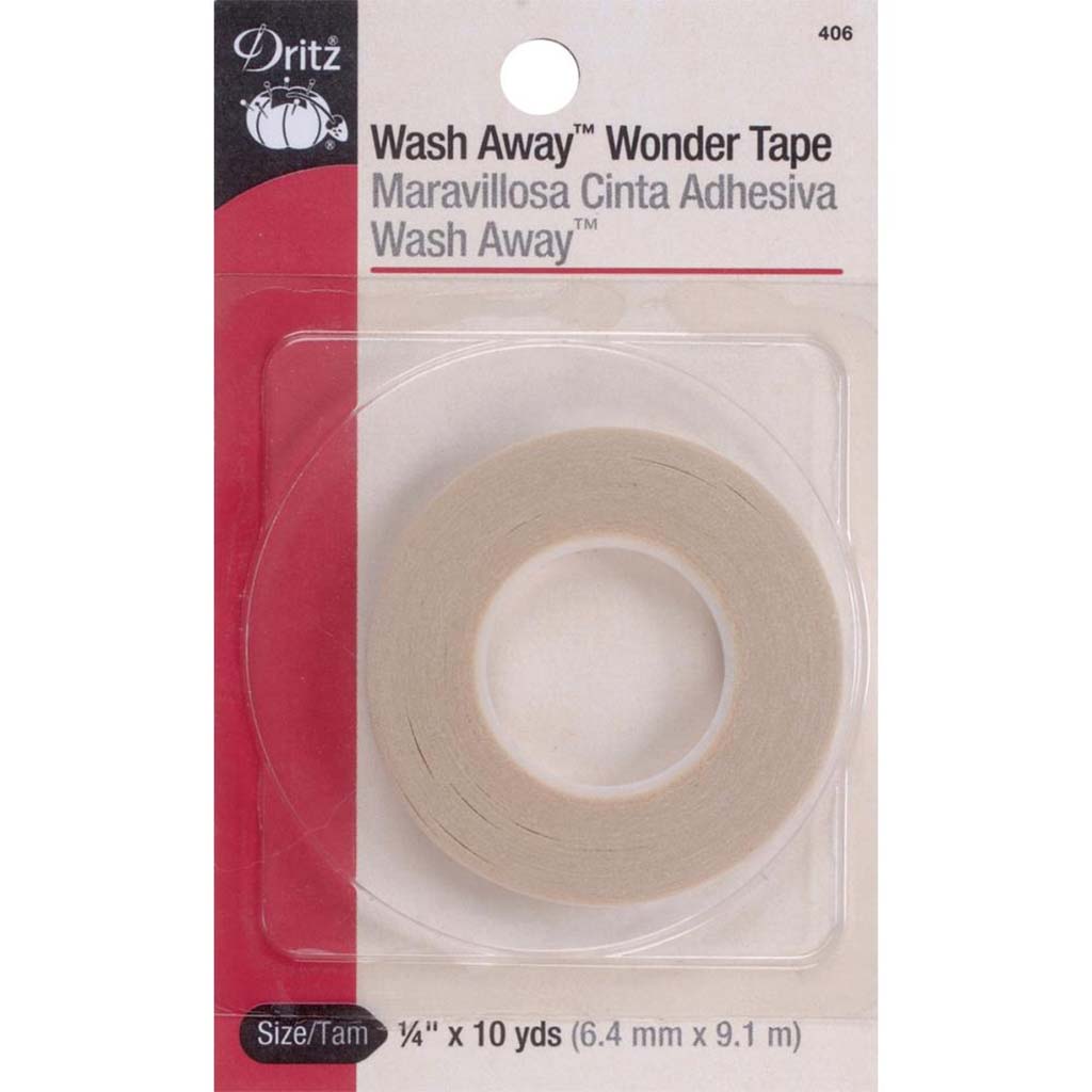 Wash-Away Wonder Tape 1/4in x 10yds