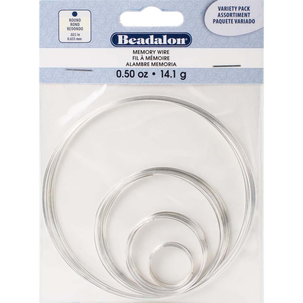 Memory Wire Assorted Silver