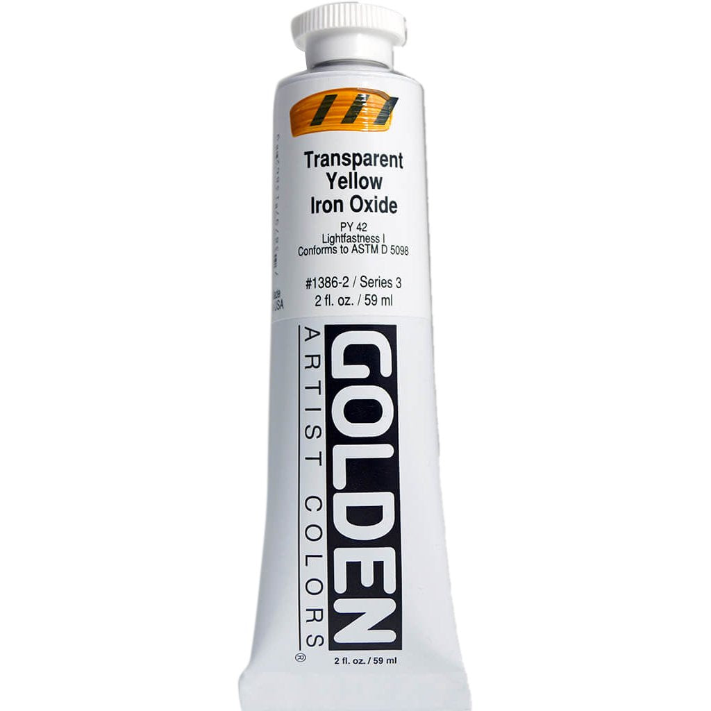 Golden Heavy Body Acrylic Transparent 2oz