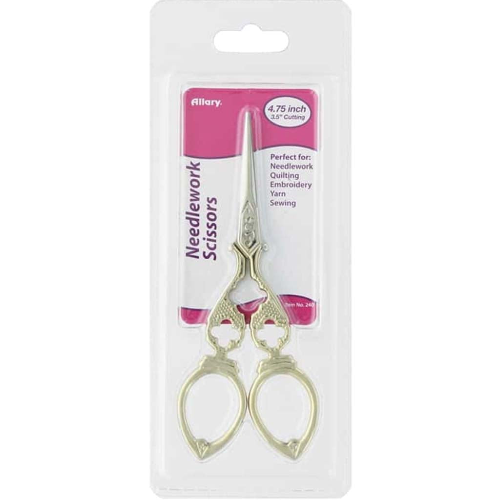 Needlework Scissors, 4.75in