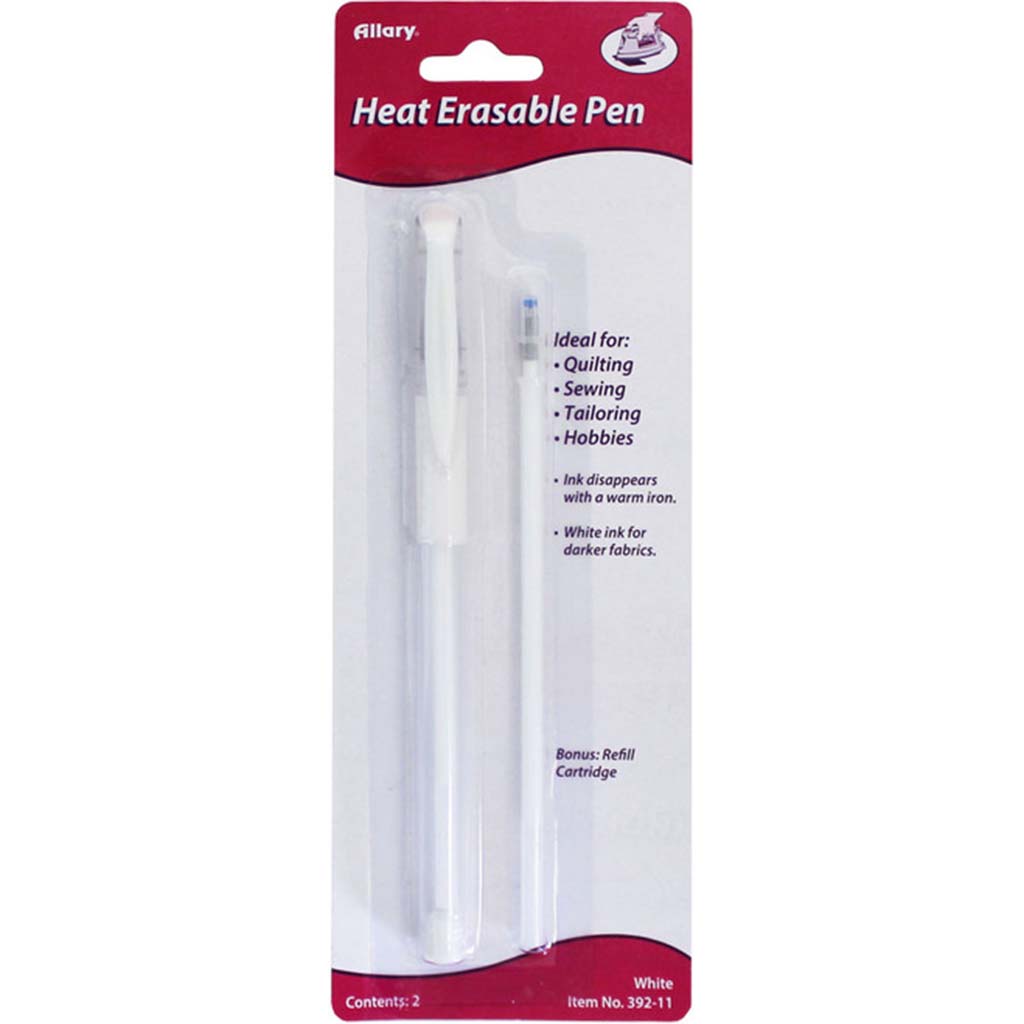 Heat Erasable Pen, White