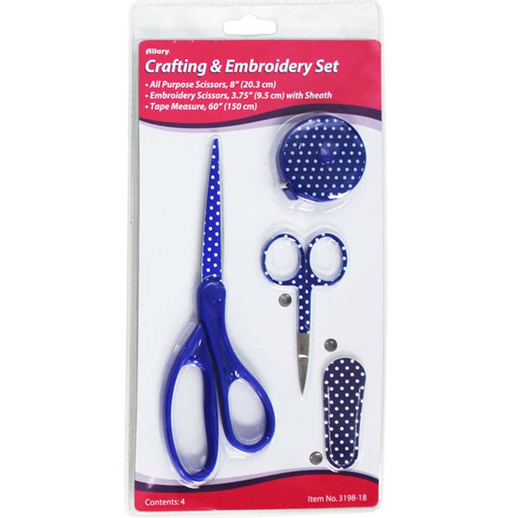 Polka Dots Crafting &amp; Embroidery Set