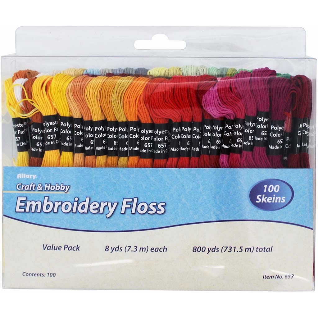 Embroidery Floss, 100ct