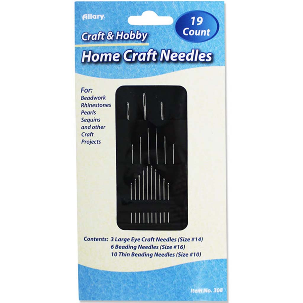 Home Craft Hand Needles, 19ct