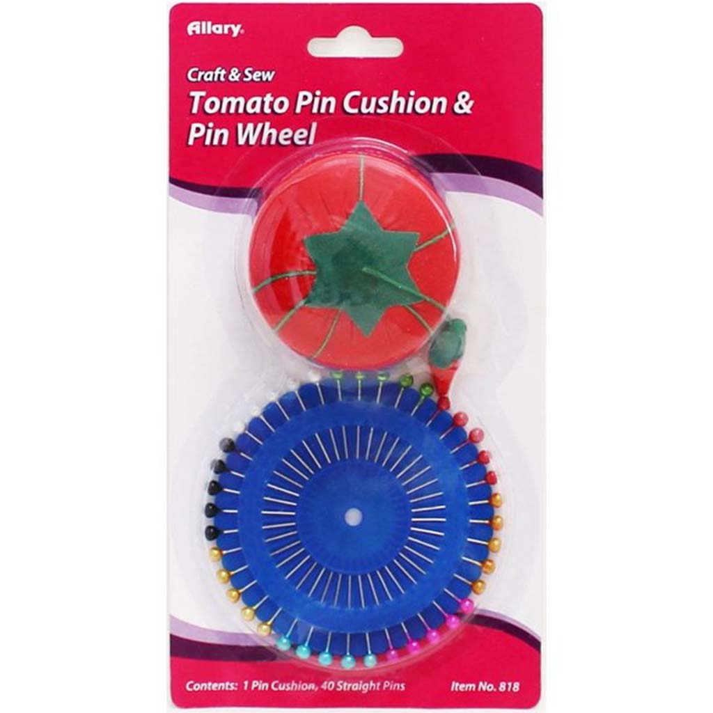 Tomato Pin Cushion &amp; Pin Wheel Value Pack