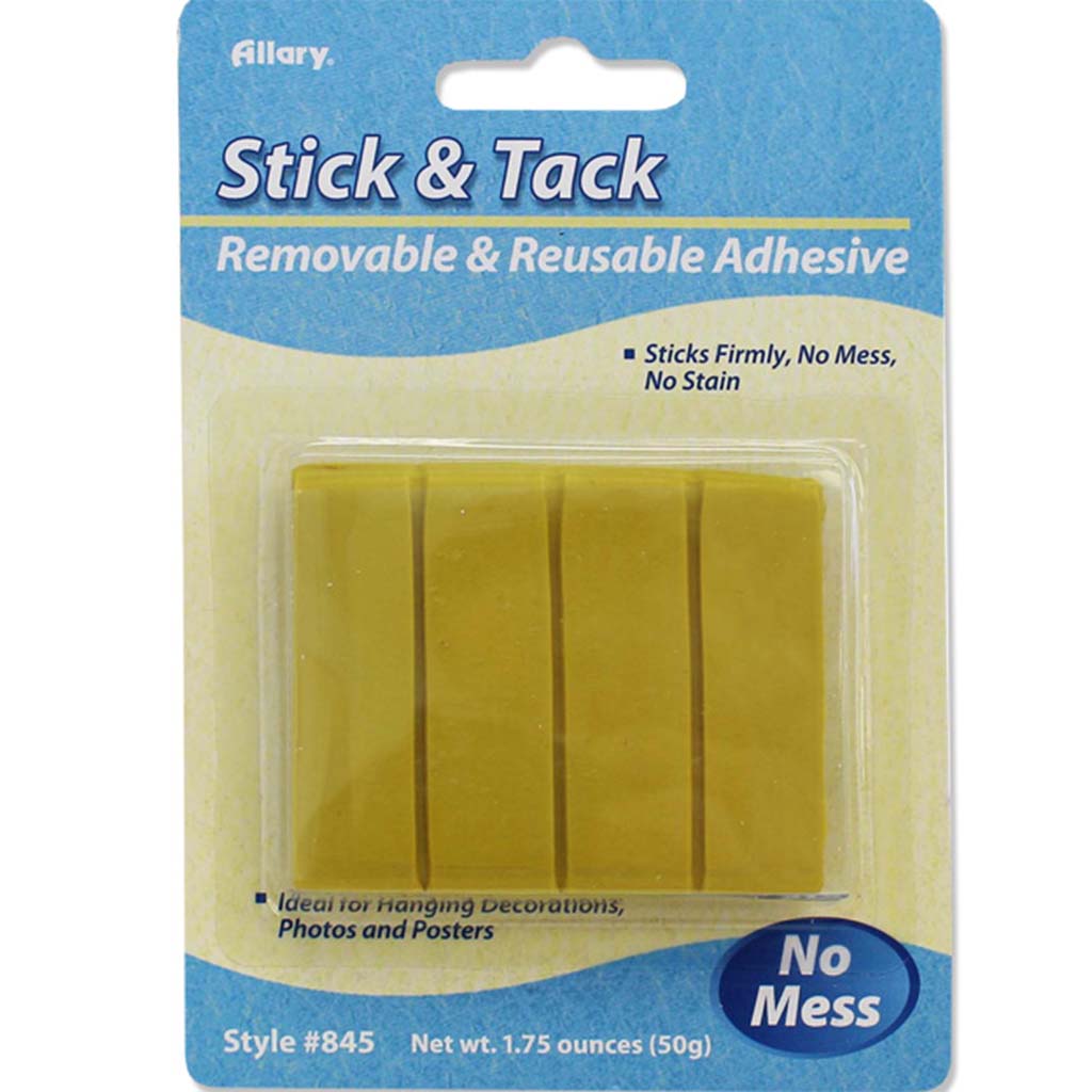 Stick &amp; Tack Reusable &amp; Removable Adhesive