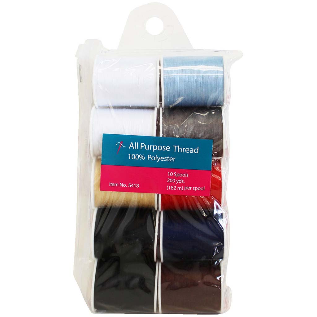 Spool Thread Assortment, 10ct