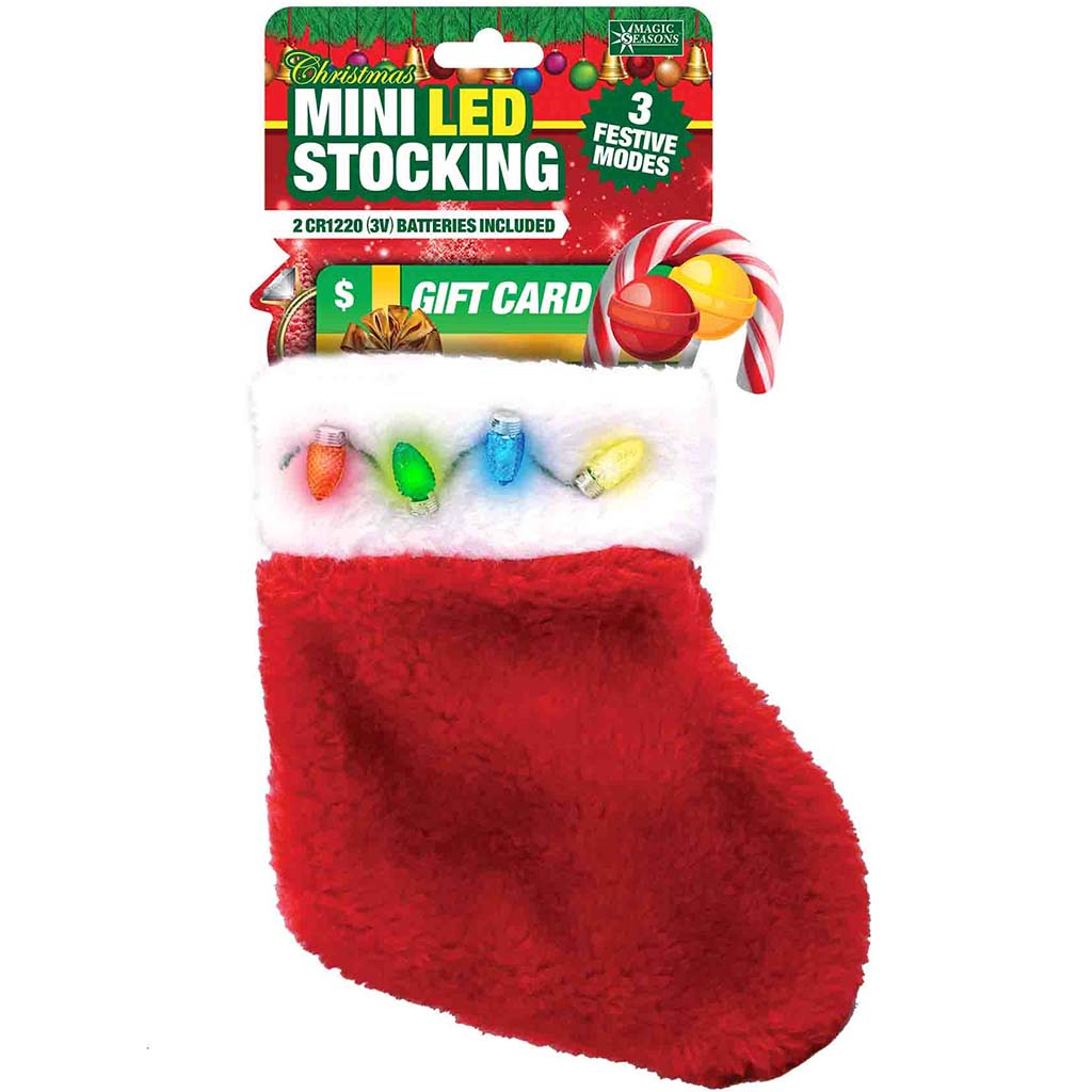 Led Gift Card Stocking Clip