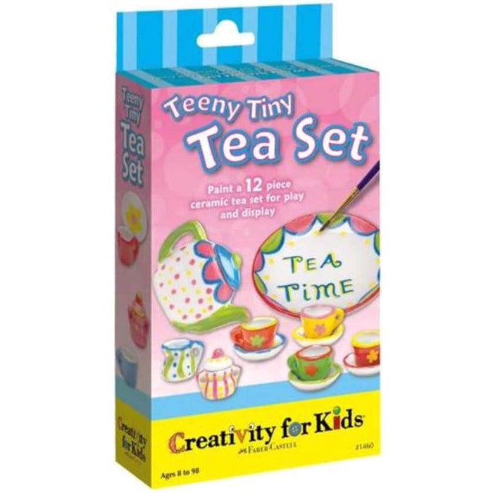 "Paint A 12 Piece Petite Tea Set Ages 8-98" 