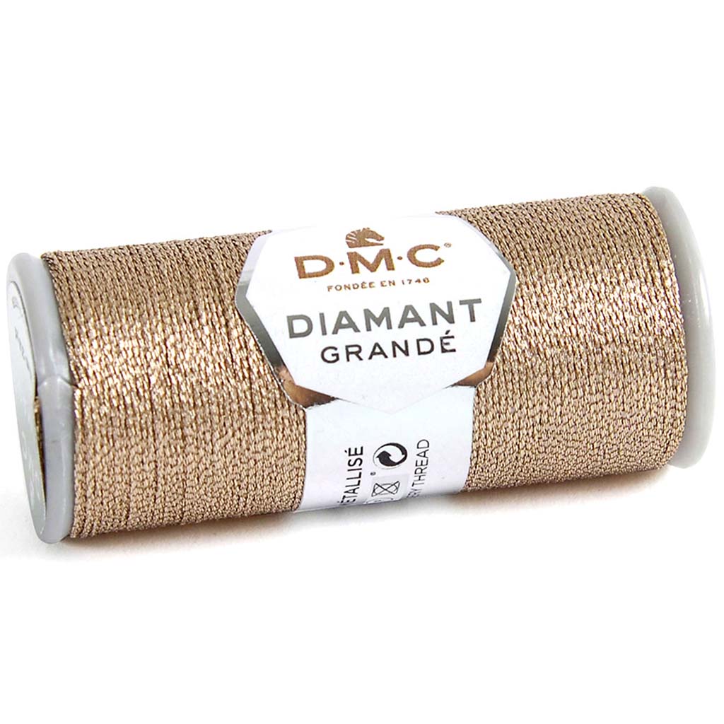 DMC Diamant Grande Metallic Thread 21.8yd Old Rose