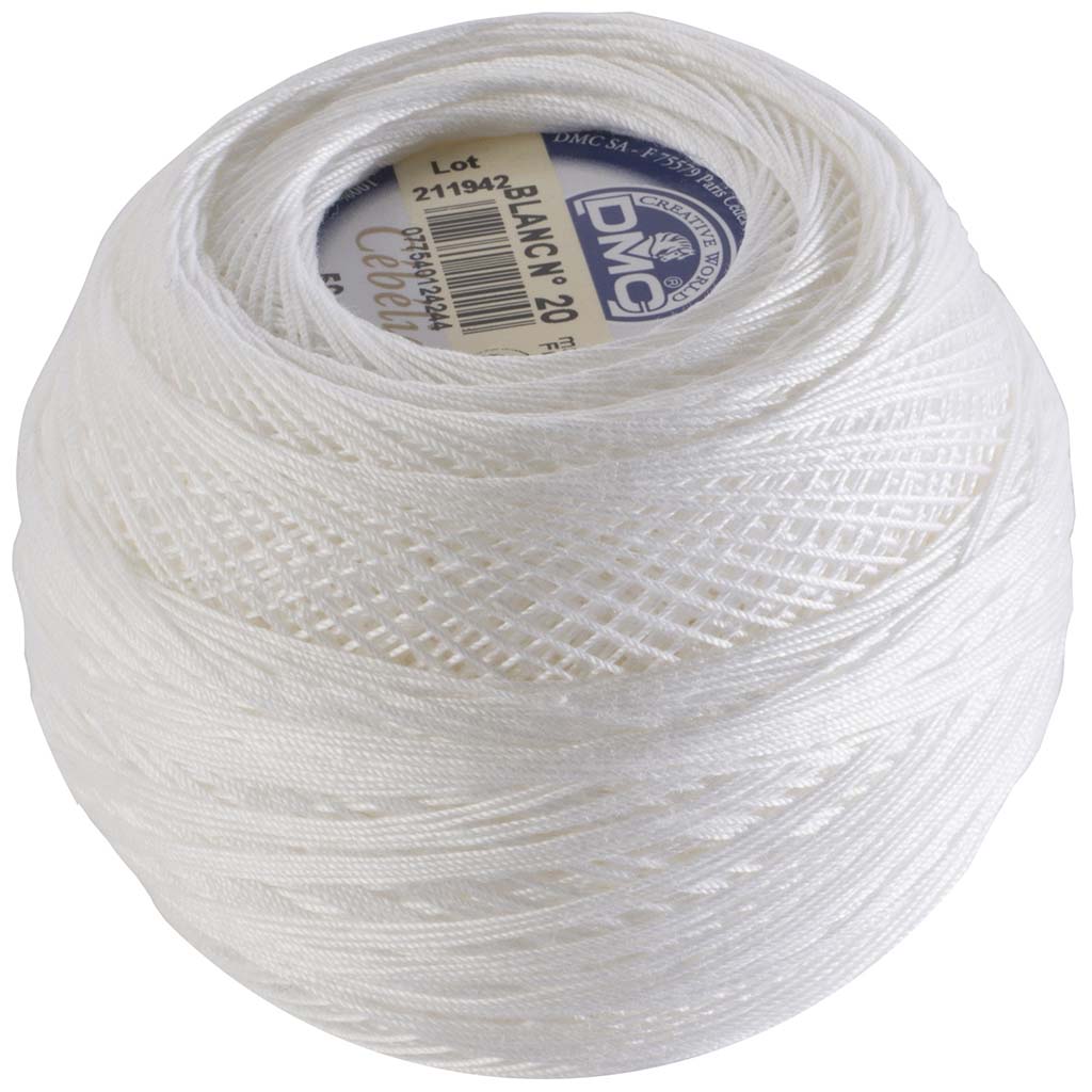 Crochet Cotton Thread 282yd Black