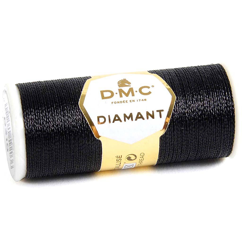 Diamant Metallic Thread 382yd Ebony