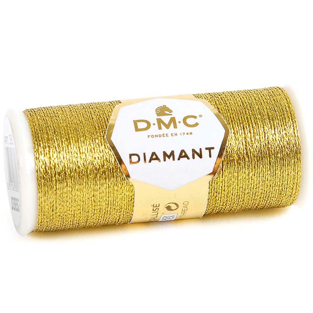 Diamant Metallic Thread 382yd Dark Gold