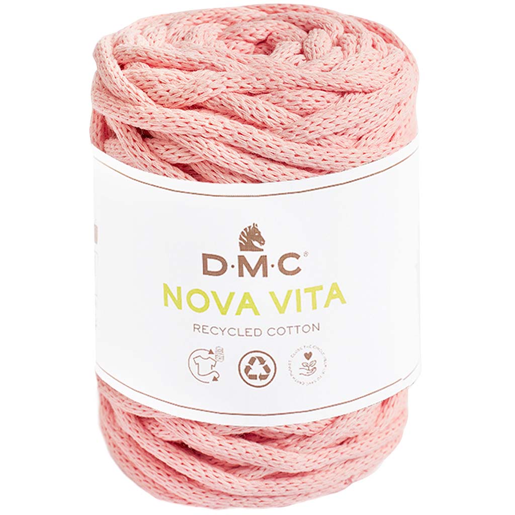 Nova Vita Recycled Yarn Shade 12mm Light Red