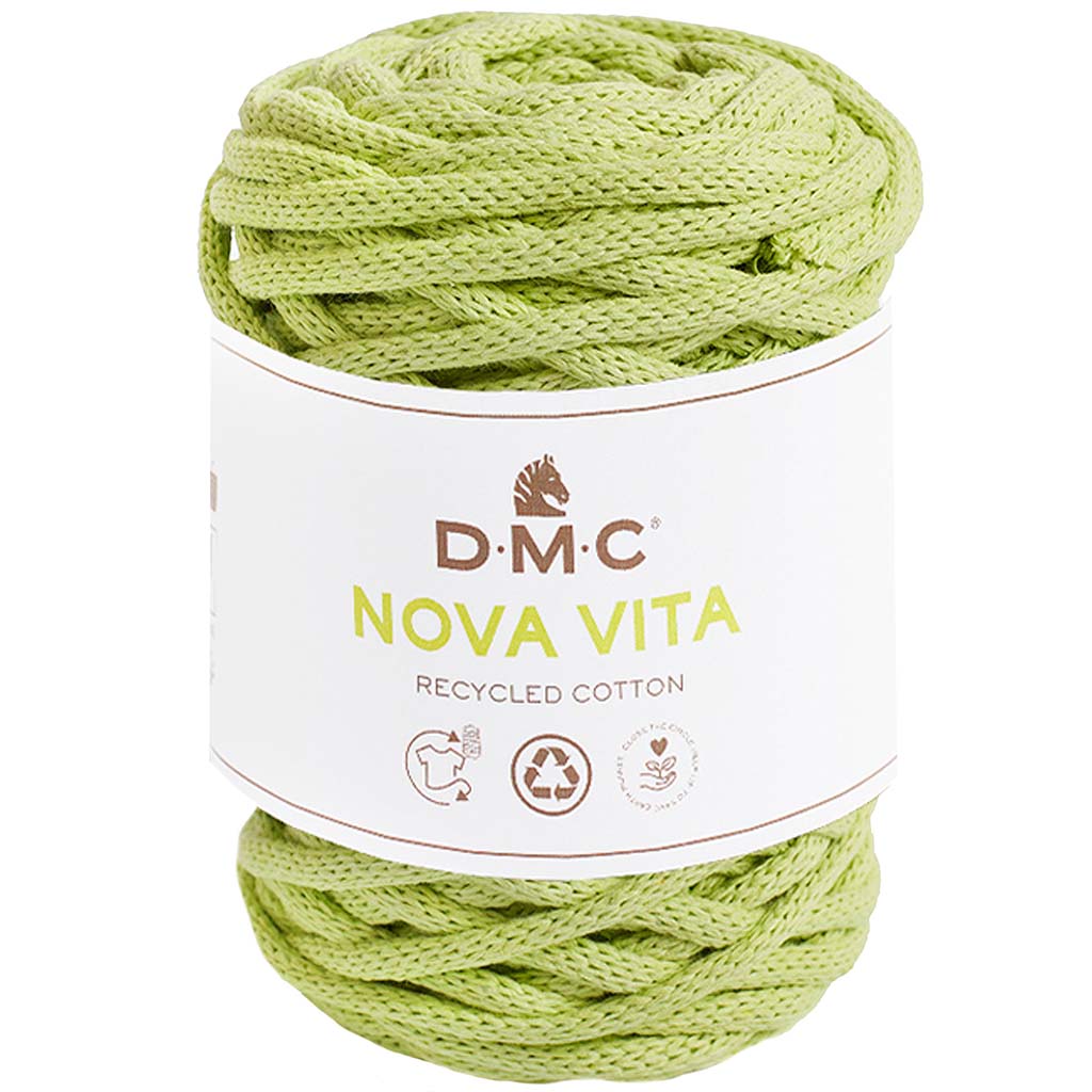 Nova Vita Recycled Yarn Shade 12mm Lime