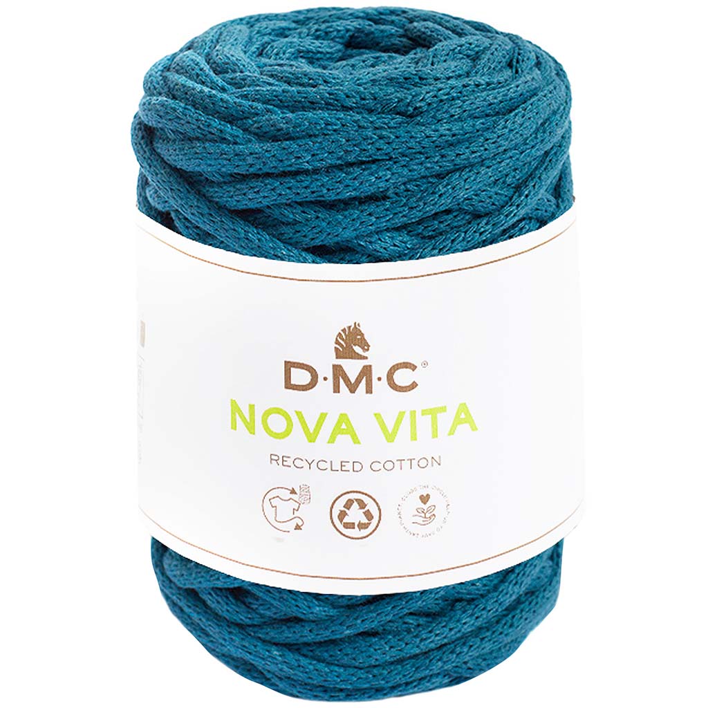 Nova Vita Recycled Yarn Shade 12mm Dark Turquoise