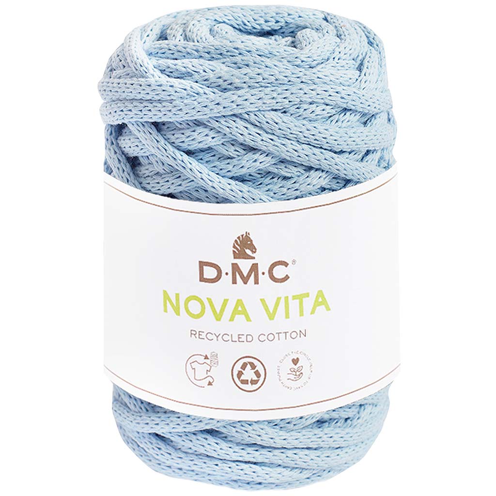 Nova Vita Recycled Yarn Shade 12mm Light Blue