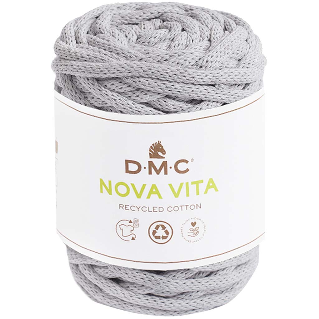 Nova Vita Recycled Yarn Shade 12mm Light Gray