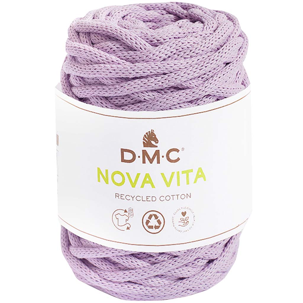 Nova Vita Recycled Yarn Shade 12mm Light Lilac