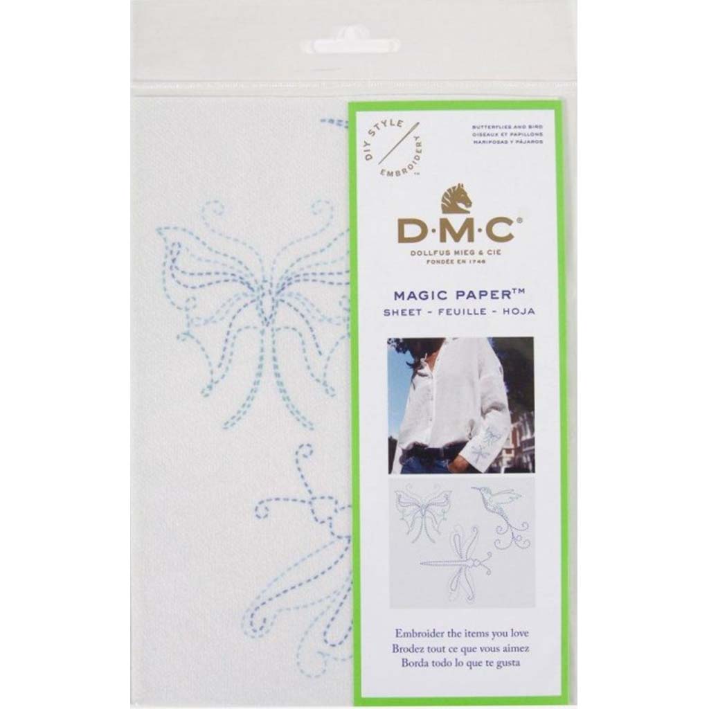 Magic Paper Embroidery Butterflies &amp; Bird