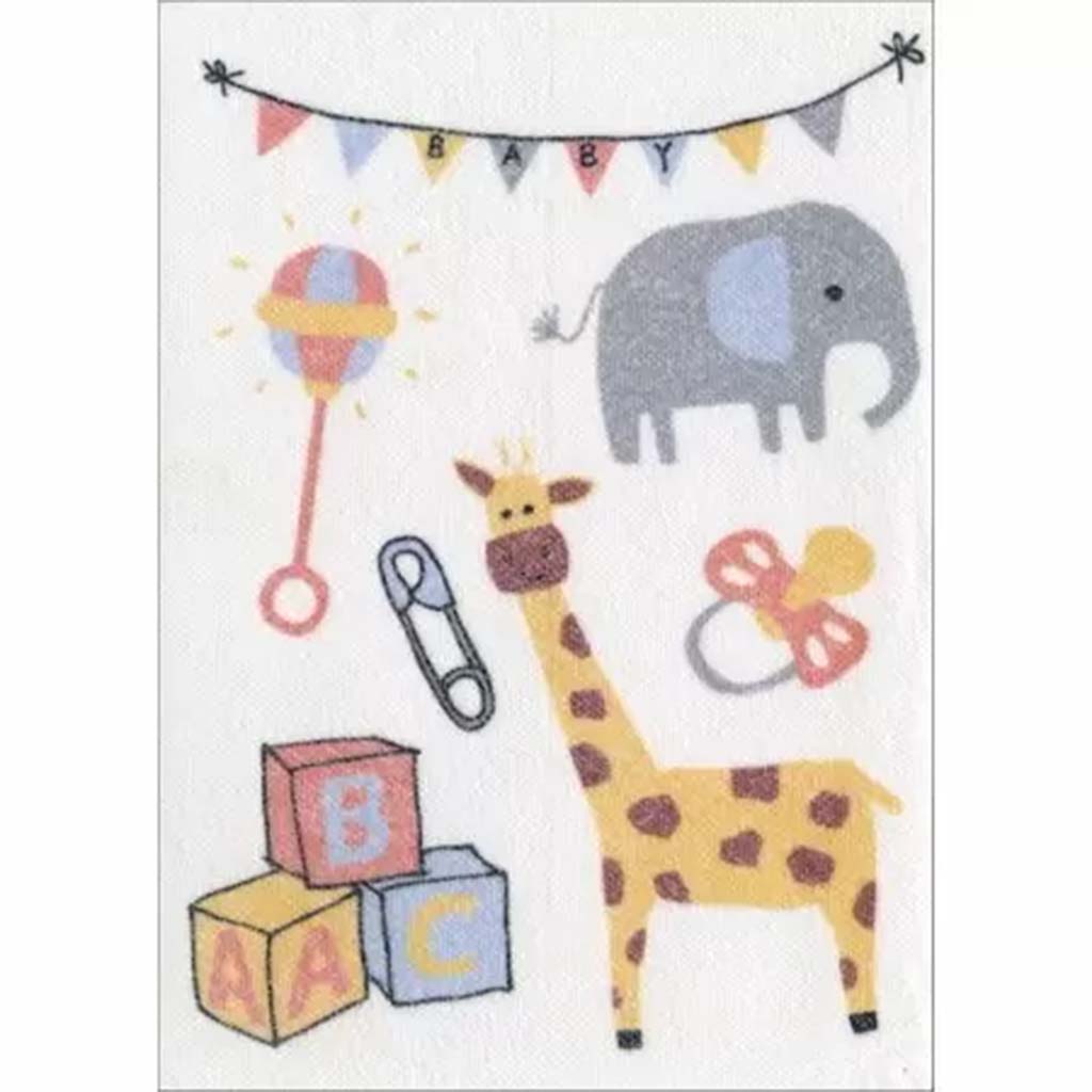 Magic Paper Embroidery Baby Animals