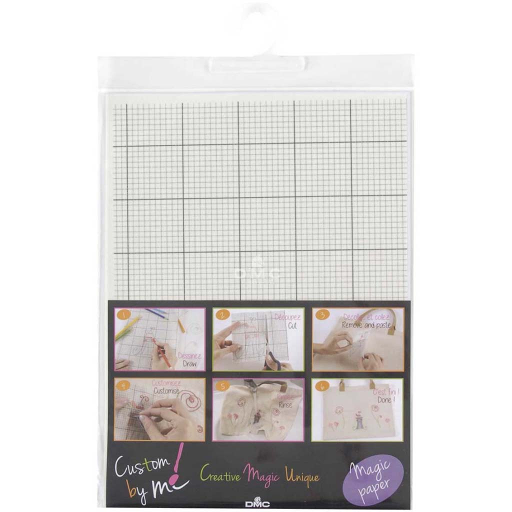 DMC Soluble Magic Paper Squared Size Medium