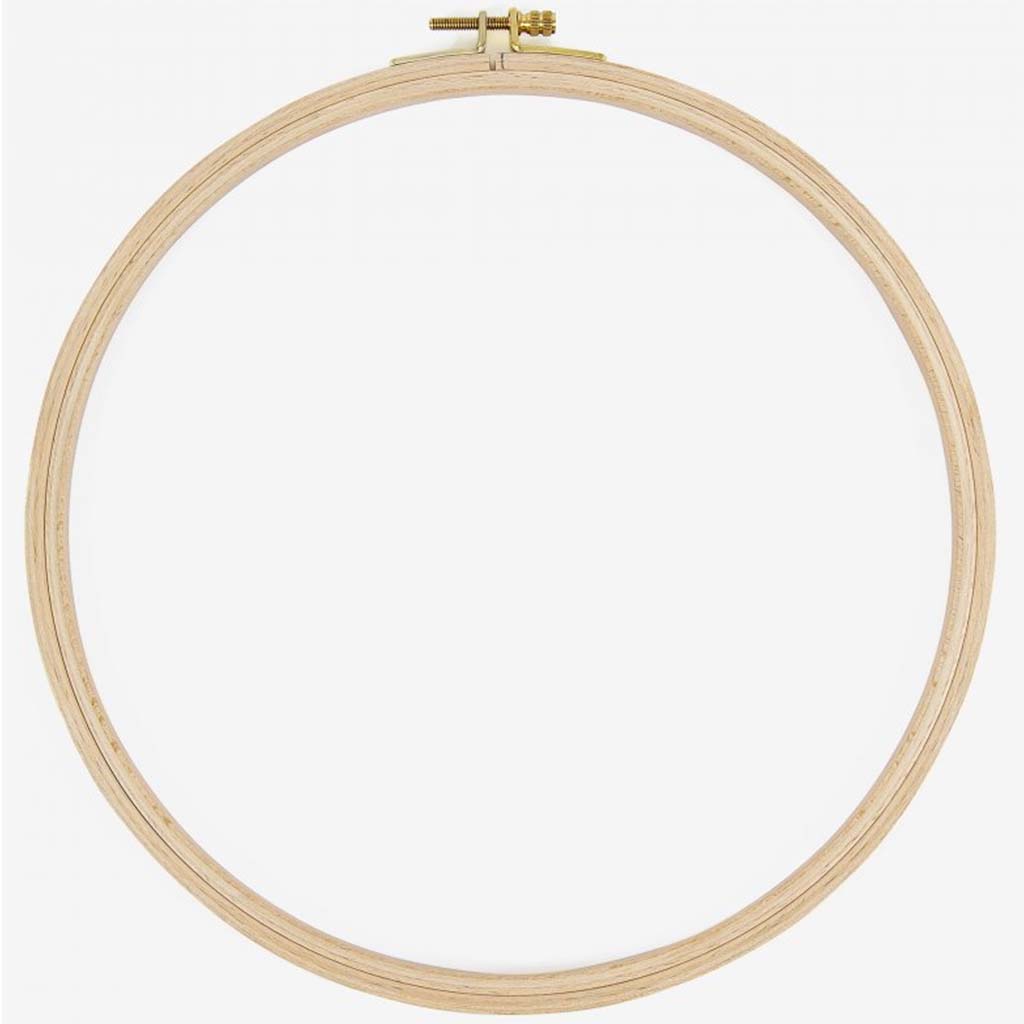 DMC Wooden Embroidery Hoop 10in