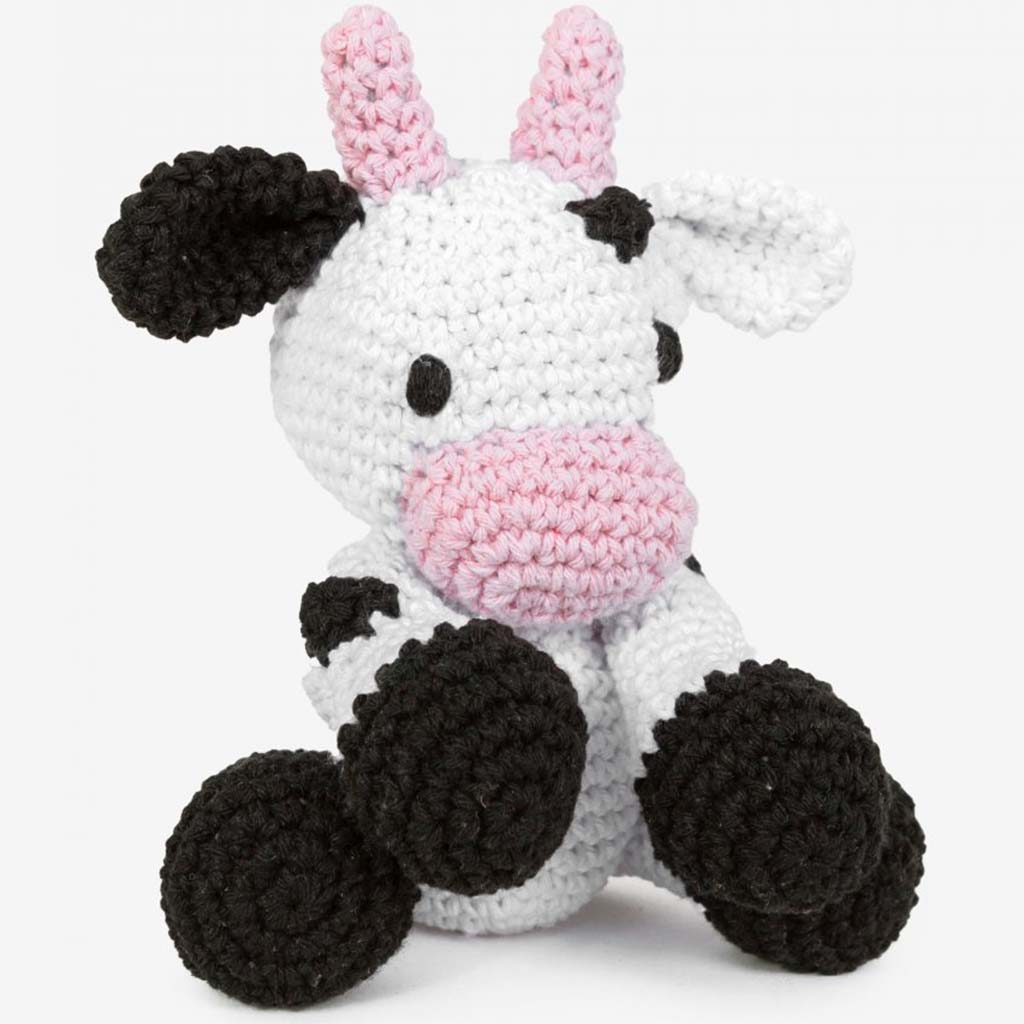 DIY Crochet Kit Cow Kirby