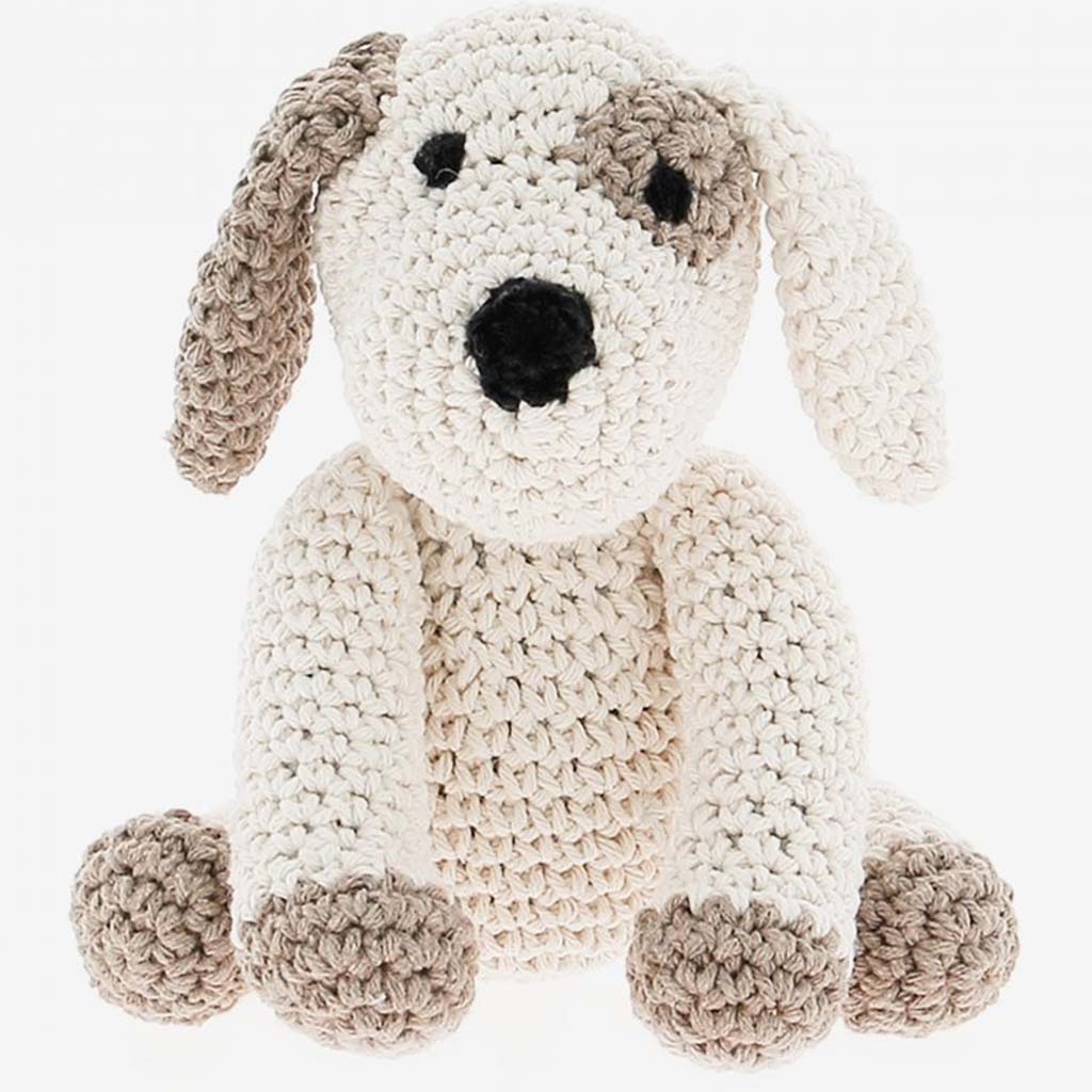DIY Crochet Kit Puppy Millie Eco Barbante