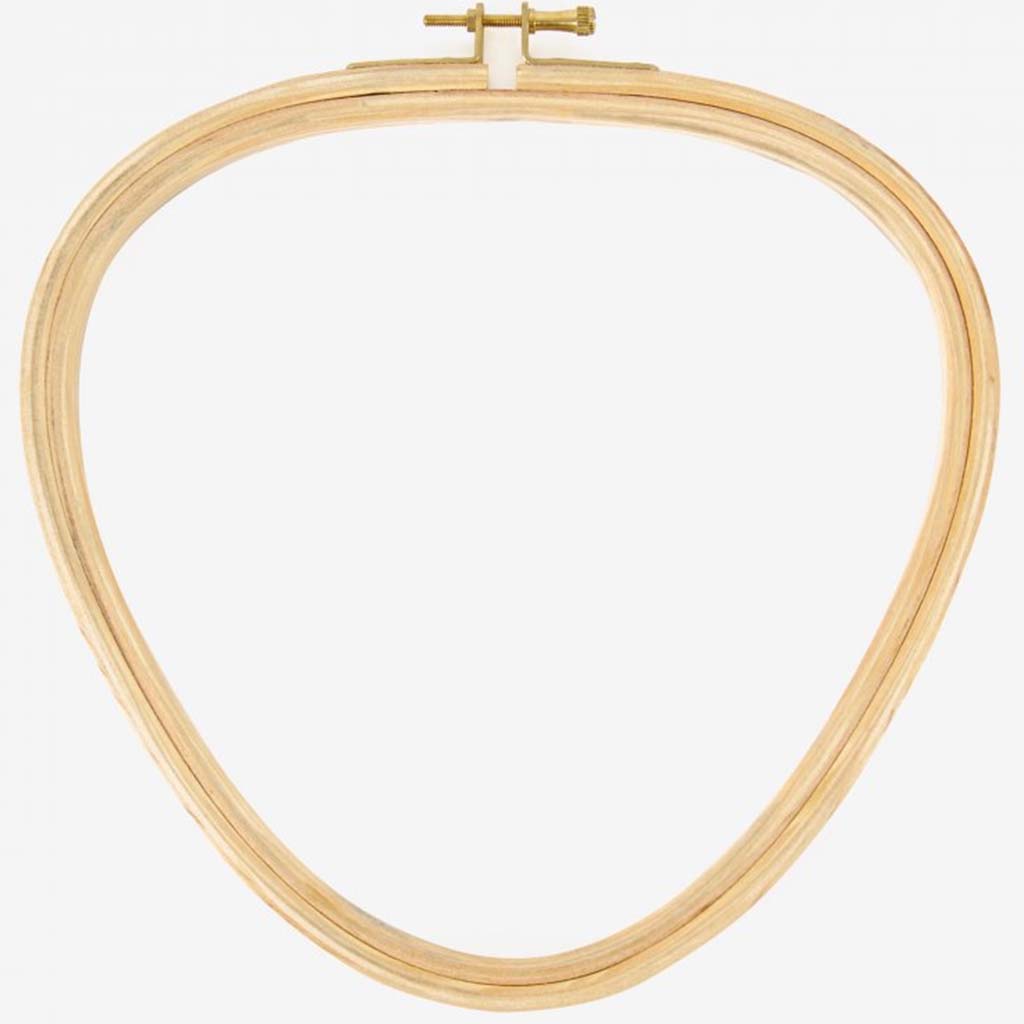 DMC Wooden Embroidery Hoop 21.5x22cm Triangular
