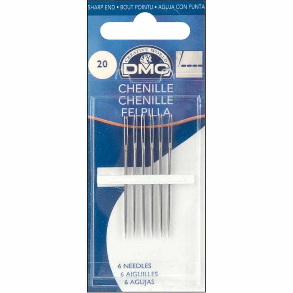 DMC Chenille Hand Needles Size 22 6/pkg