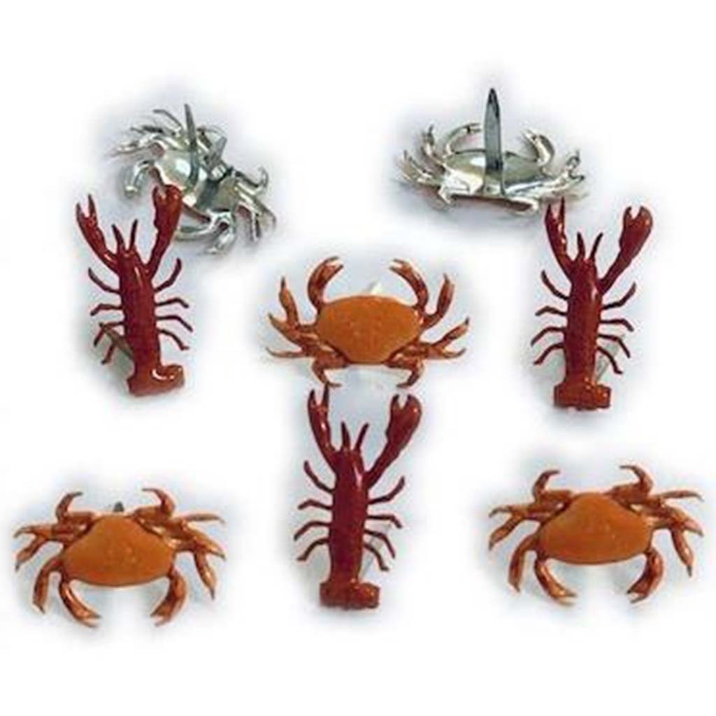 Eyelet Outlet Shape Brads Crab And Lobster