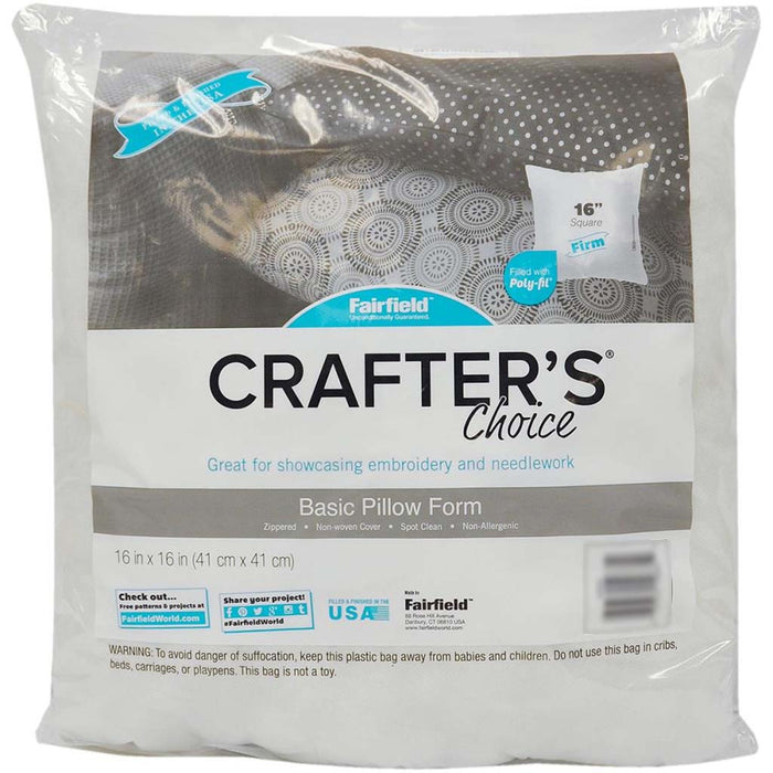 Crafter's Choice Pillow Insert, 16in x 16in