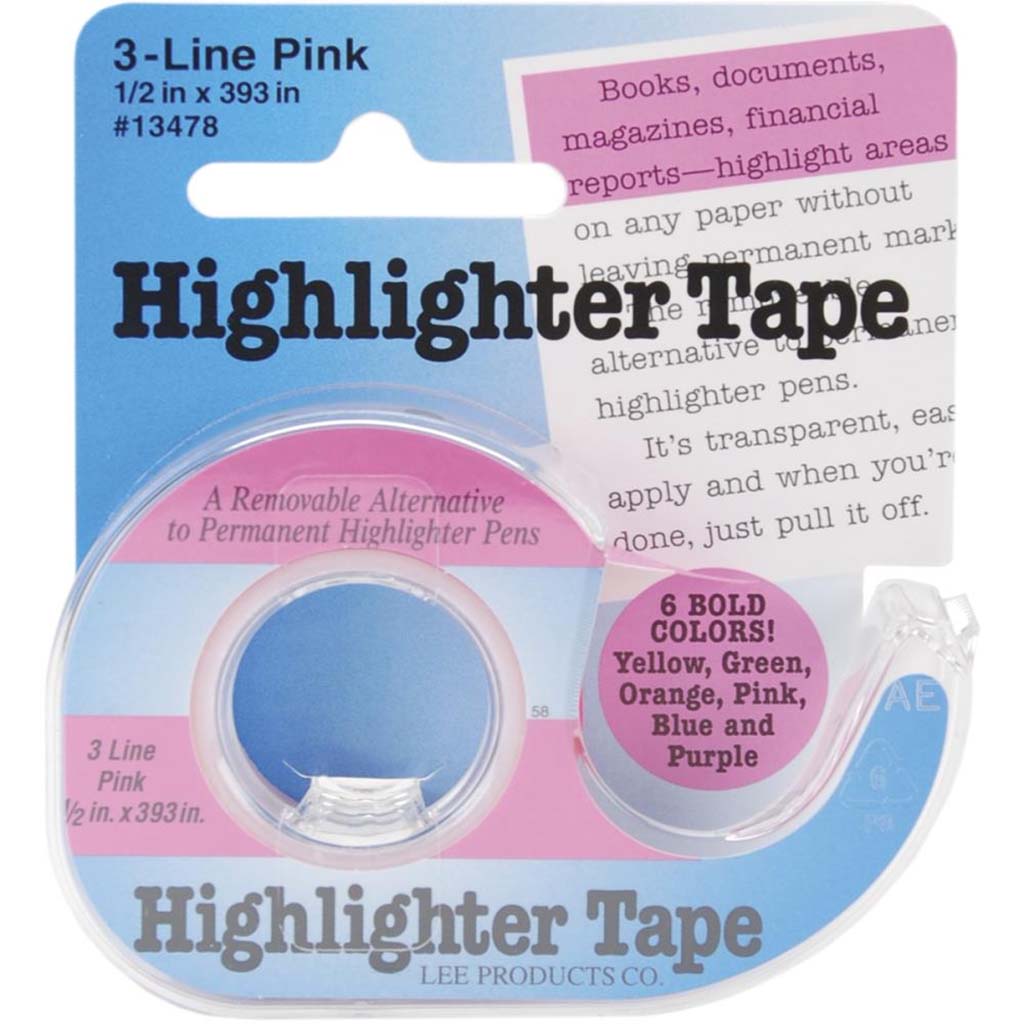 Highlighter Tape Pink