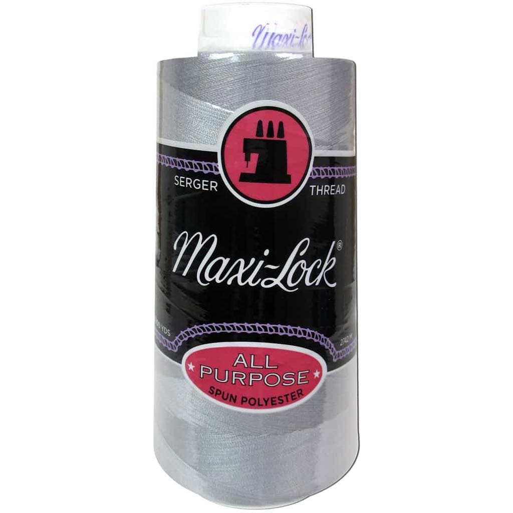 Maxi-Lock Cone Thread 3000Yd, Light Grey