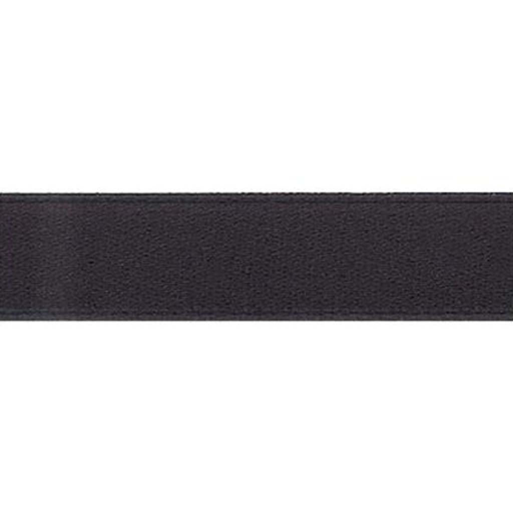 Single Face Satin Ribbon 1.5in Wide 10yd, Black