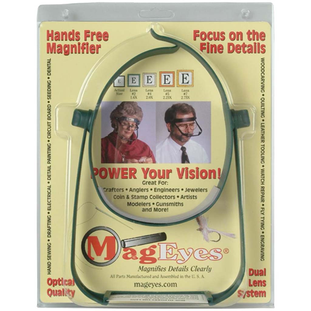 MagEyes Magnifier Kit Headband