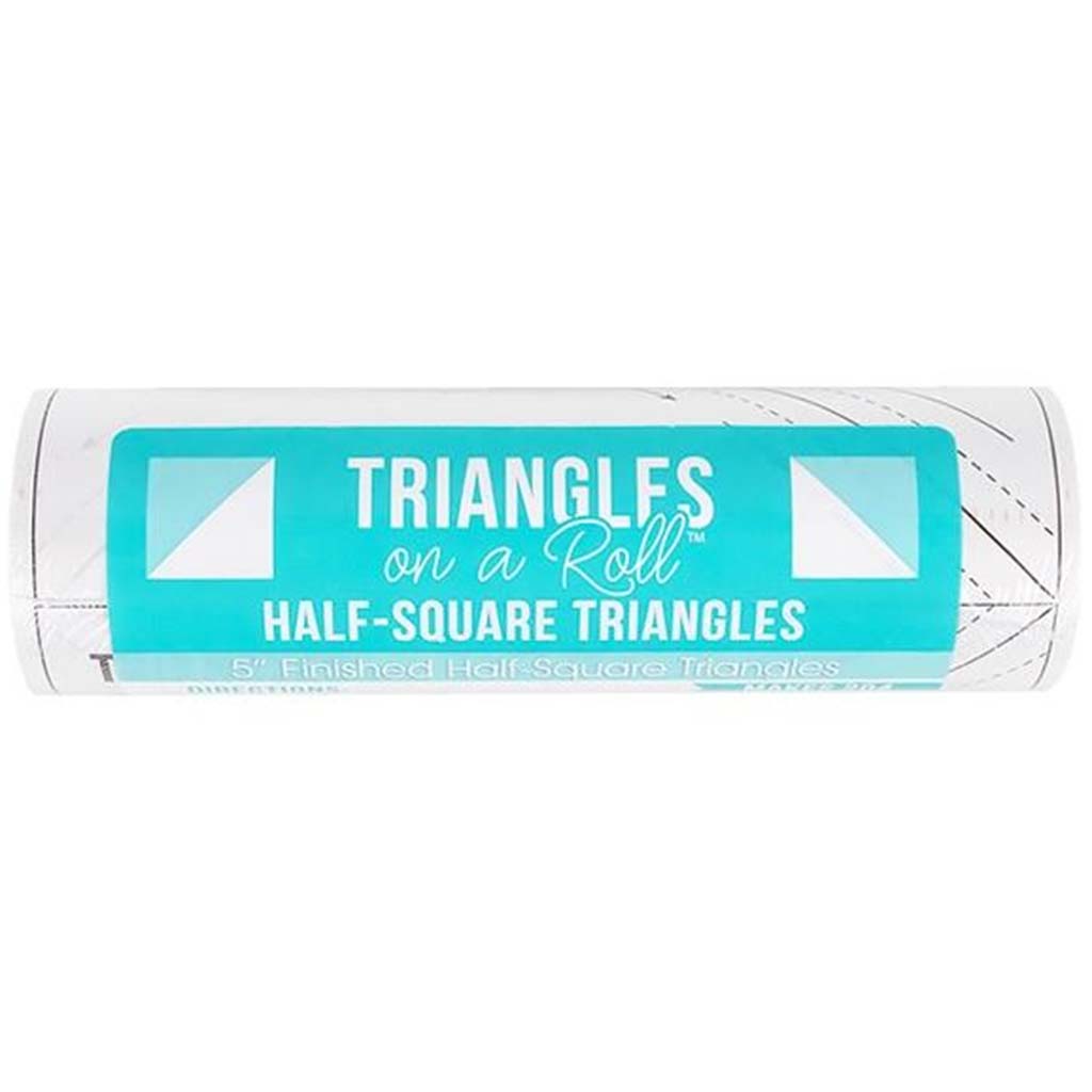 Triangles on a Roll 5in Half Square 50ft