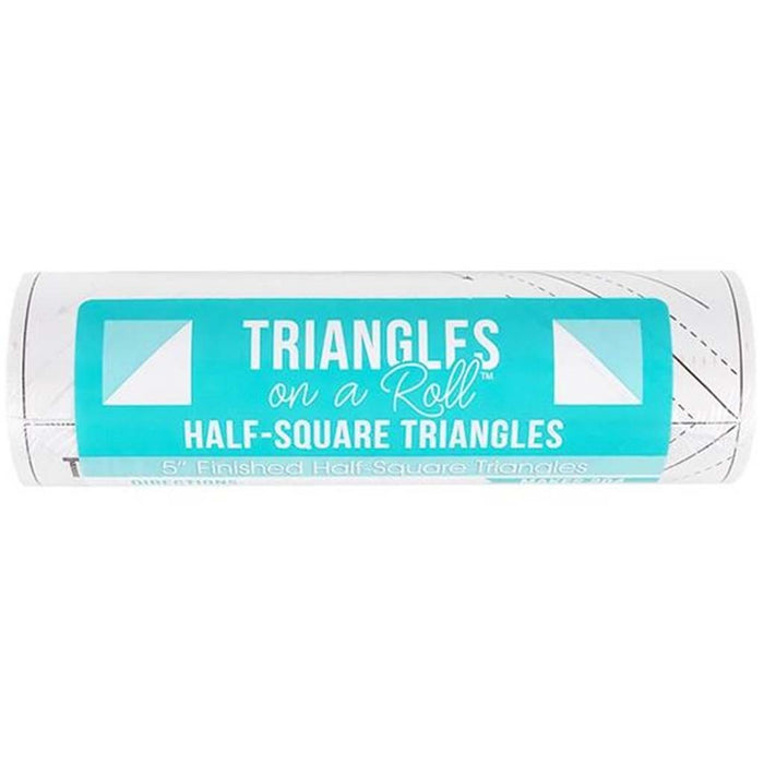 Triangles on a Roll 5in Half Square 50ft