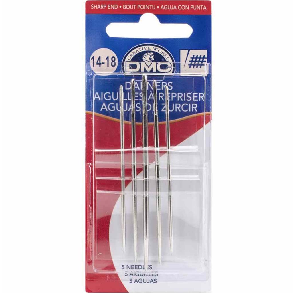 DMC Darners Hand Needles Size 14/18 5/pkg