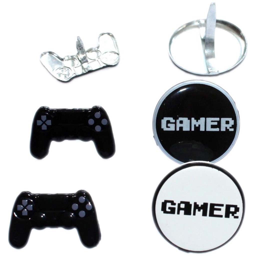 Eyelet Outlet Shape Brads Video Game