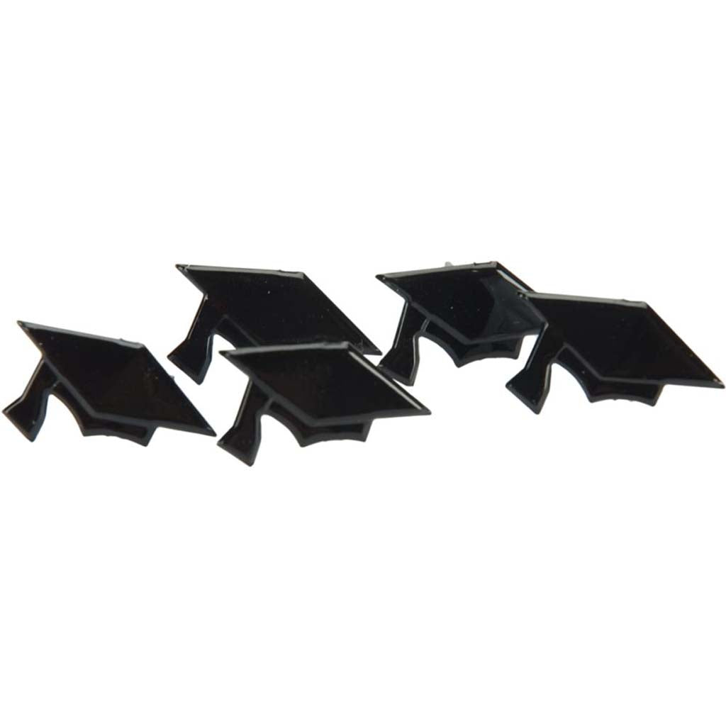 Eyelet Outlet Shape Brads Graduation Hat