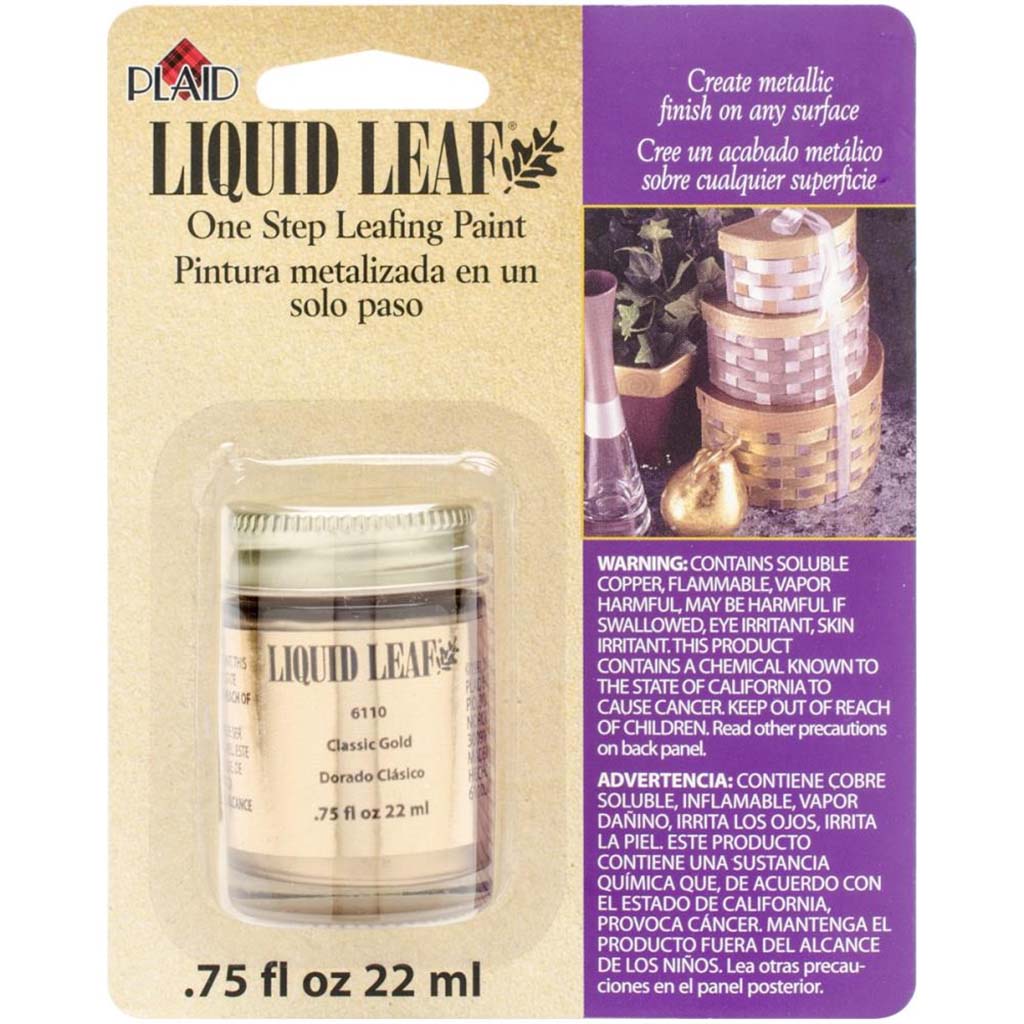 Liquid Leaf One-Step Leafing Paint .75oz