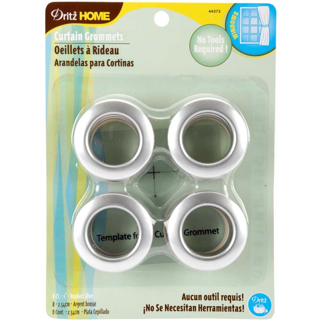 Curtain Grommet Satin Nickel 1in