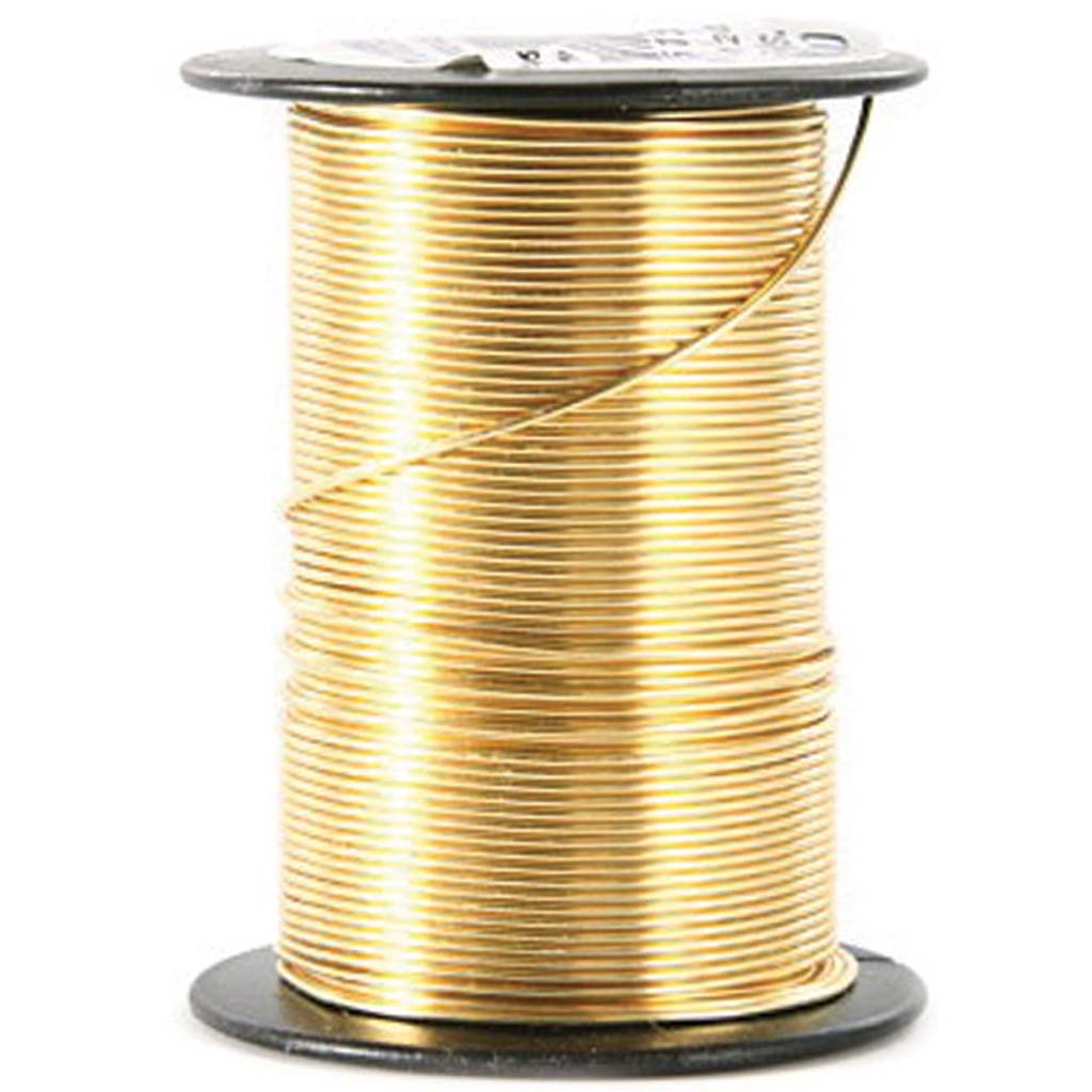 Craft Wire 20 Gauge 12yd, Gold