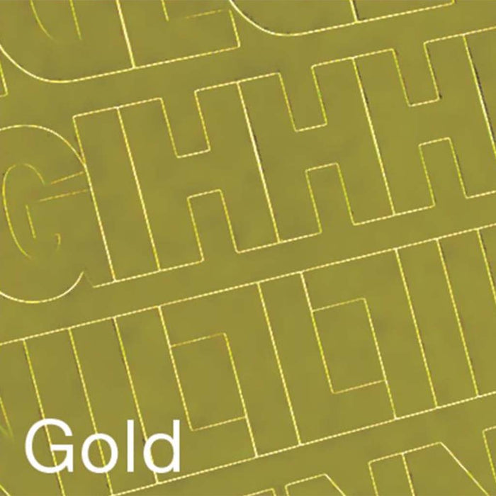 Permanent Adhesive Vynil Letters And Number Gothic Gold
