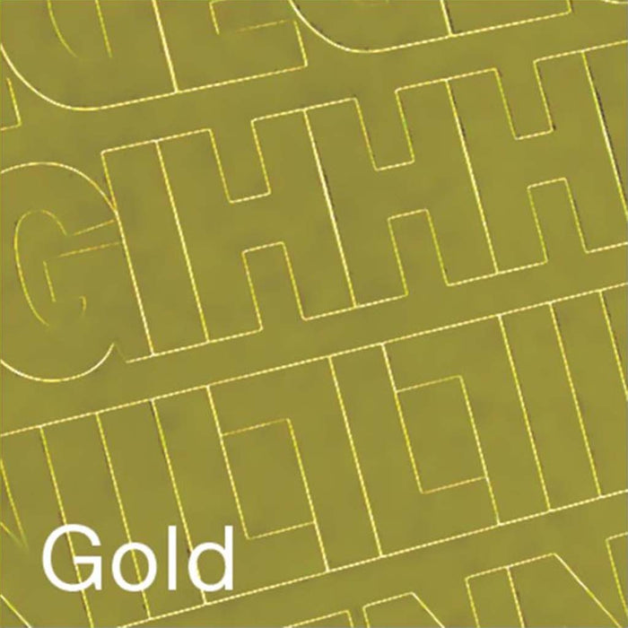 Permanent Adhesive Vynil Letters And Number Gothic Gold