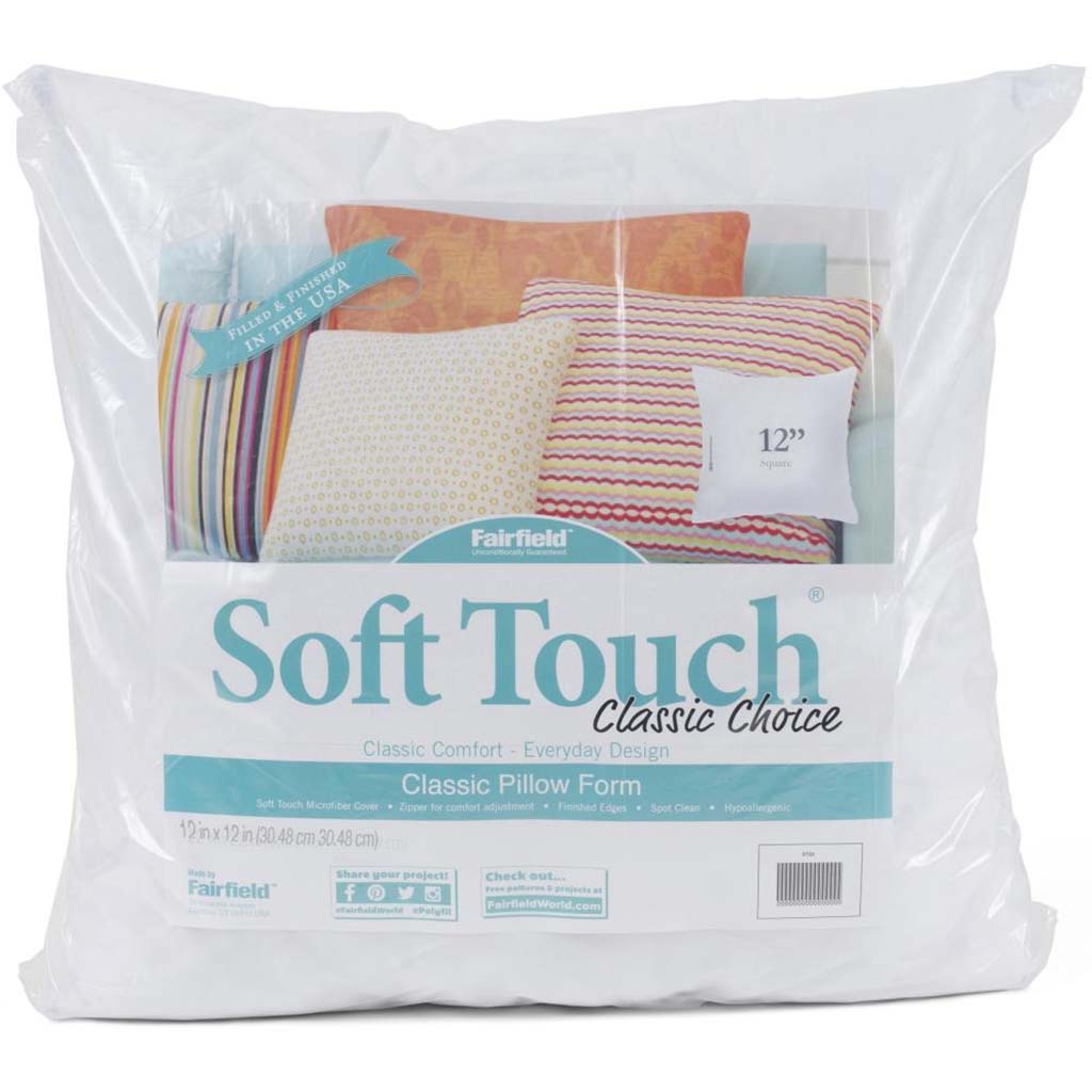 Poly-Fil Soft Touch Pillow Form 12in